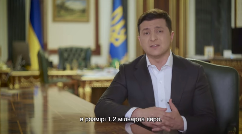 27.04.2020 Звернення Президента щодо підтримки українців під час епідемії COVID-19