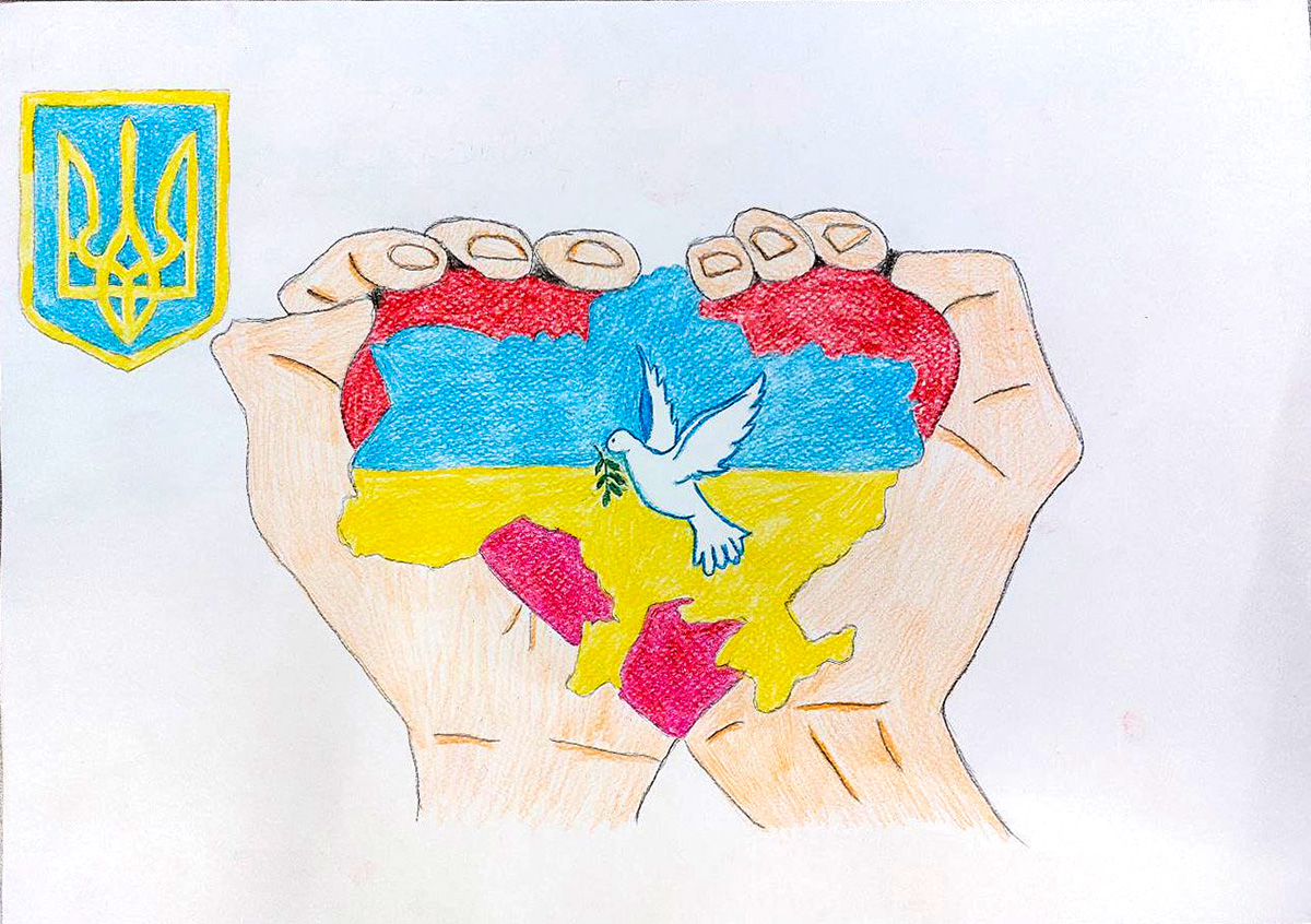 Козаченко Софія, 12 років. «Щоб моя Родина та моя Вкраїна в мирі та єднанні довіку жили»