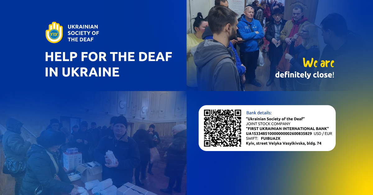Help for the Deaf in Ukraine