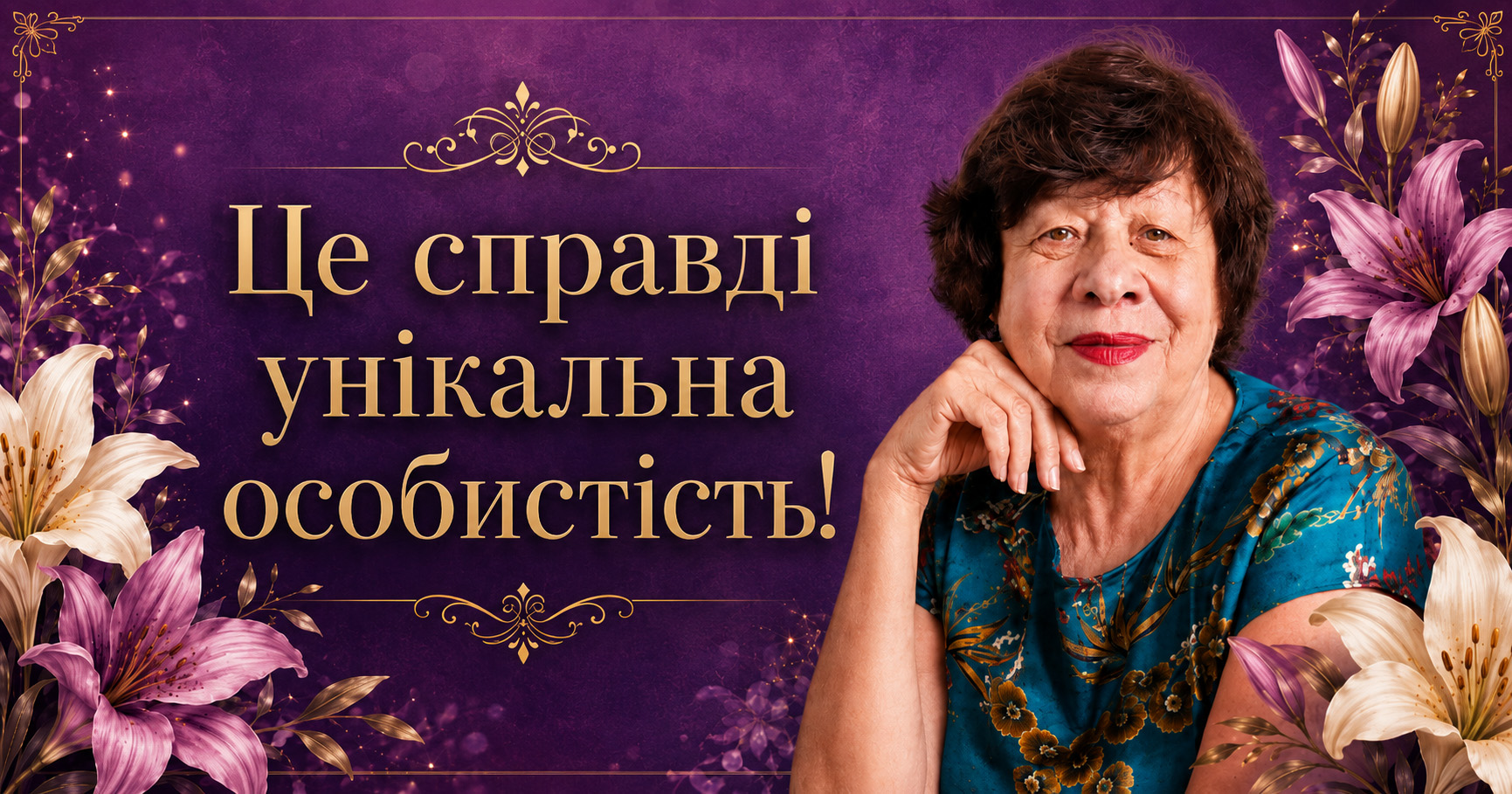 Це справді унікальна особистість!