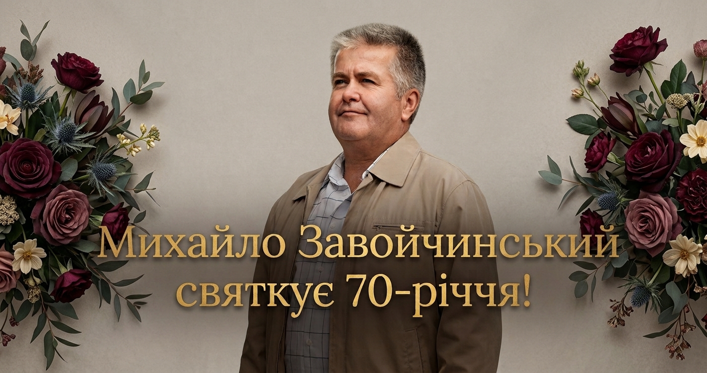 Михайло Завойчинський святкує 70-річчя!